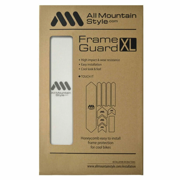 AMS - All Mountain Style Honeycomp Frame Guard XL - Transparent – Image 2