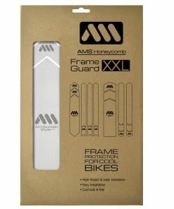 AMS - All Mountain Style Autocollant De Protection Du Cadre En Nid D'abeille XXL - Transparent