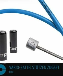 CAPGO Jeu De Tirants De Tige De Selle BL Vario - Bleu