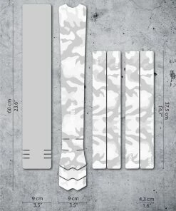 Dyedbro Kit De Protection Du Cadre - Camo White - Gloss