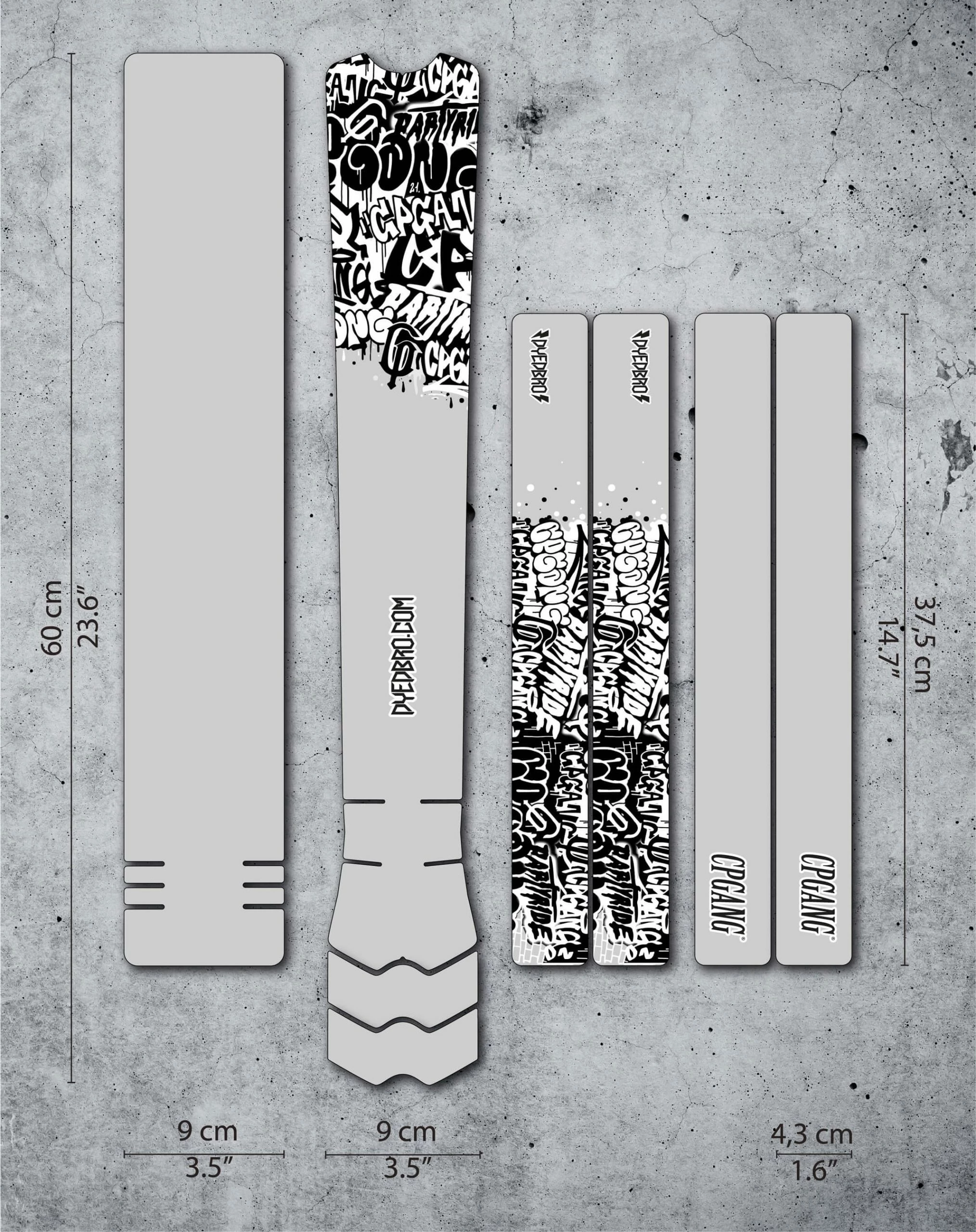 Dyedbro Kit De Protection Du Cadre - CP Gang