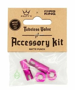 Peaty's Jeu D'accessoires De Valve - Rose