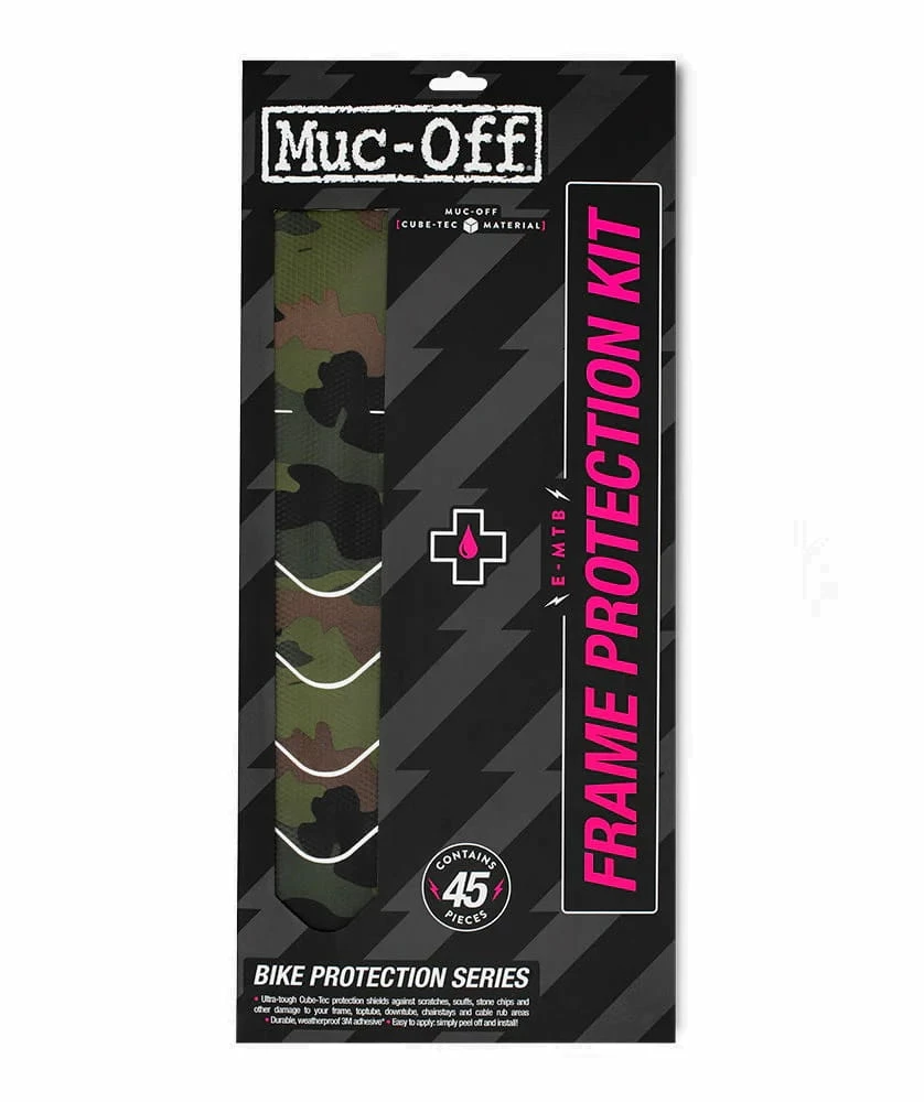 Muc-Off Kit Protection Cadre E-MTB - Camo Black/green