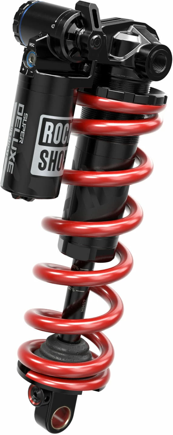 Rock-shox Super Deluxe Ultimate Coil RC2T, 205x57,5 Mm Standard/Trunnion - Noir