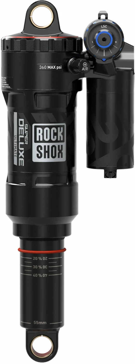 Rock-shox Super Deluxe Ultimate Debon Air+ RC2T, 210x55 Mm Standard/Standard - Noir – Image 4